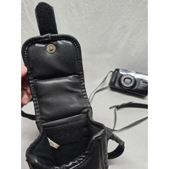 Pentax Zoom-90 Black Tele-Macro Auto Focus Point & Shoot Film Camera With Case - Picture 4 of 16